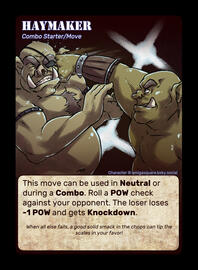 (Orctober Card Game) Haymaker