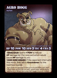 (Orctober Card Game) Agro Hogg