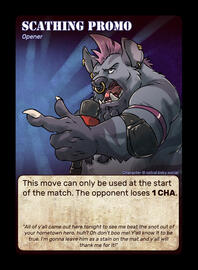 (Orctober 2025 Card Game) Scathing Promo