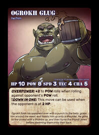 (Orctober Card Game) Ogrokh Glug