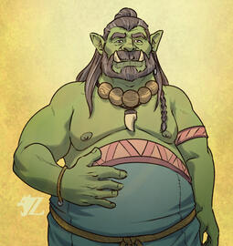 An Old Orc (TheLastEnvoyyy; Bluesky)