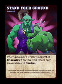 (Orctober Card Game) Stand Your Ground