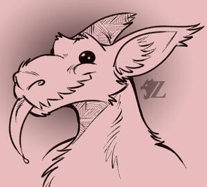 Grimmy's Creature (GrimmyCoyote; Bluesky)