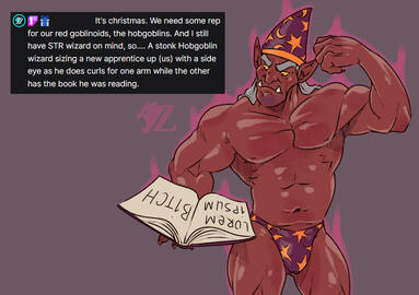 Hobgoblin Muscle Wizard