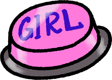 Girl Button